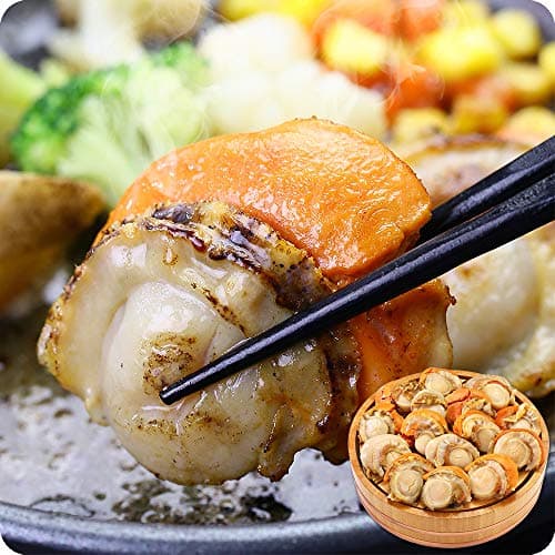 北海道産の特大ボイルほたて 1kg(解凍後800g) (大サイズ)