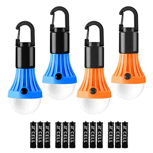 LED ランタン キャンプライト 高輝度 電球型 4個セット PR330030-4