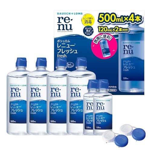 レニュー フレッシュ 500mL×4+120mL×2