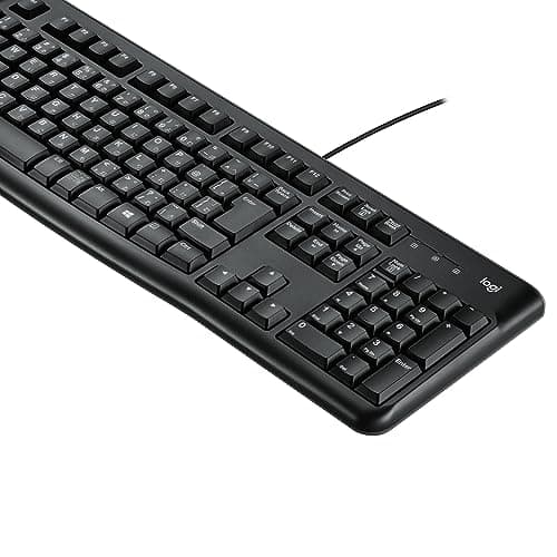 ロジクール 有線 キーボード 耐水 K120