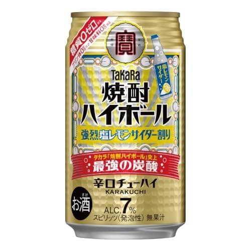 タカラ 焼酎ハイボール 強烈塩レモンサイダー