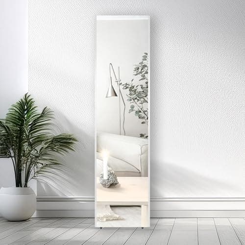 割れないミラー 軽量 全身鏡フィルムミラー 日本製フィルム 姿見鏡 壁掛け 立て掛け 完成品 大型 おしゃれ 飛散防止 地震対策 マグネット付 フルボディミラー 長さ150㎝×幅30㎝