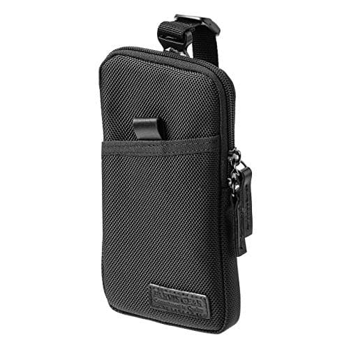 スマホポーチ リュック 3WAY取付け 6.5インチまで対応 ブラック 200-BAGOP1BK