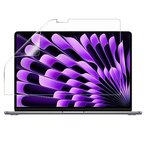 MacBook Air 15チップモデル (2023-2025, M2 M3 M4))用 ブルーライトカット フィルム アンチグレア 保護フィルム 反射低減 抗菌フィルム 高透過率 日本素材 目に優しい 着色が薄く見やすい フィルム MacBook Air M2 15 (2023モデル) 対応