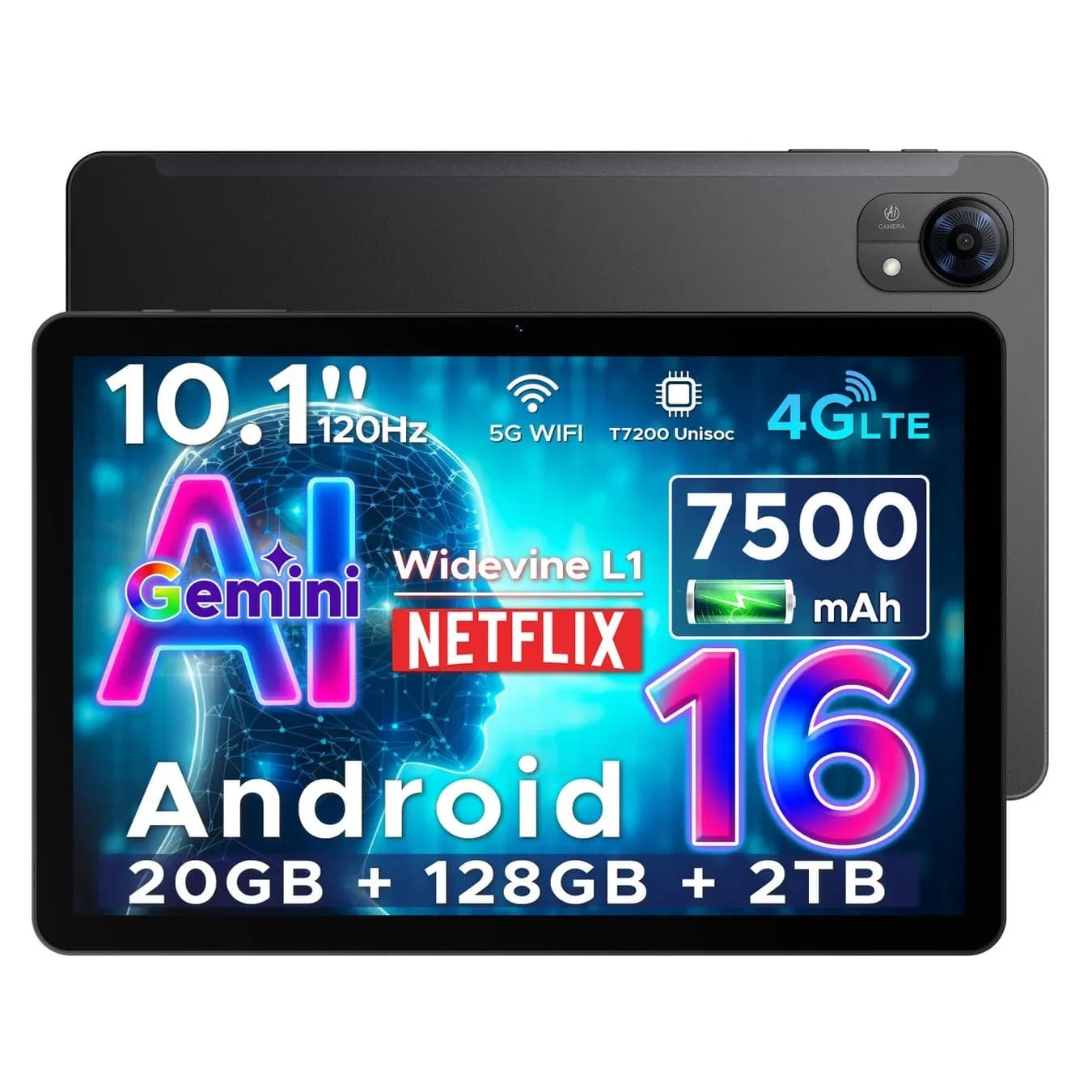 Android 16とGemini AI搭載!SIMフリータブレット「DOOGEE TAB G5」が日本で正式販売開始