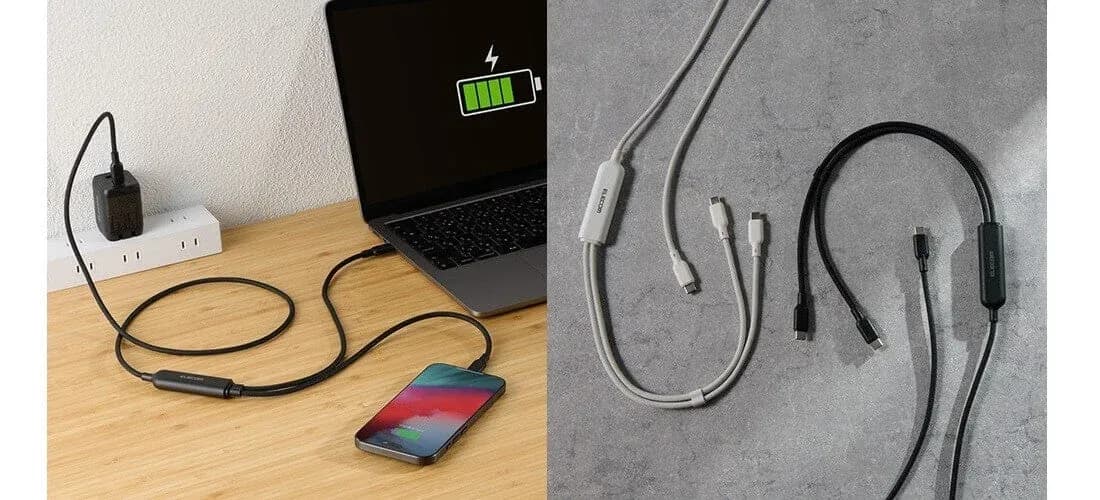 もう充電器は1つで十分!エレコムの2Wayケーブルで荷物もデスクもスッキリ